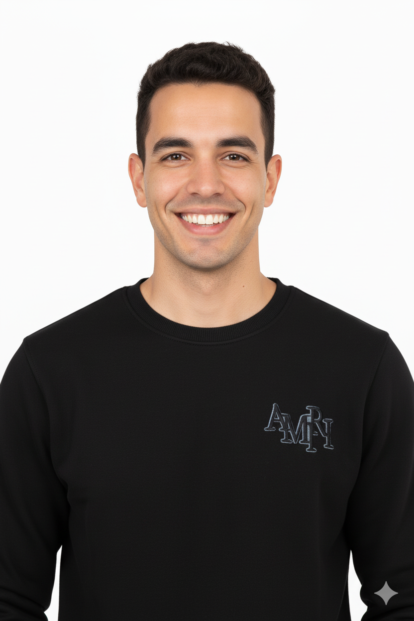 Oppland Erkek Sweatshirt Regular Fit Pamuklu Kumaş iki iplik Logolu OPES26AMRMOD16